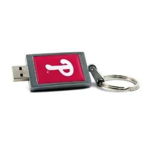  Philadelphia Phillies Edition DataStick Keychain 2 GB USB 2.0 Flash 