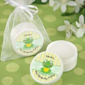  Froggy Frog   Lip Balm Personalized Birthday Party Favors 