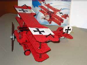 LEGO 10024 Red Baron 100% Complete CLEAN Rare Fokker  