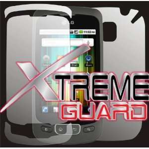XtremeGUARD© LG OPTIMUS ONE P500 FULL BODY Screen Protector Front 