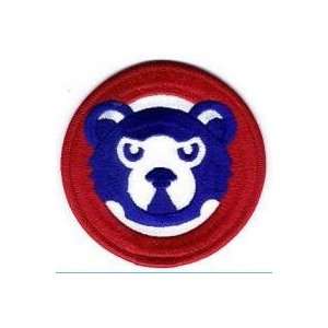   Chicago Cubs Bear Face MLB Baseball Team Logo Patch