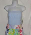 NWT LILLY PULITZER MULTI SQUARE ONE SEWN PATCH BLOSSOM DRESS 6