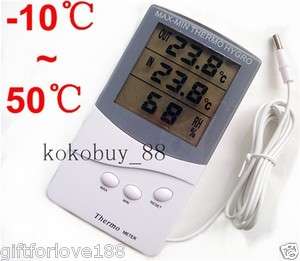 H988 Indoor Outdoor Digital Thermometer with Hygrometer  