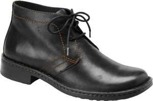 Born Mens Lace Up Boot Harrison Black Leather M3431  