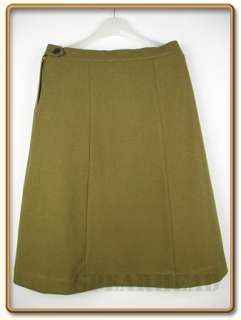 WW2 US Womens Army Corps Mustard ETO Skirt S XXL  