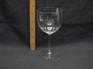   Polished Crystal Glass Long Stem Brummel Claret Wine Glasses 5¾