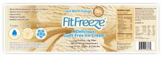 FitFreeze Delicious Guilt Free HIGH PROTEIN Ice Cream All Natural 4 