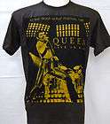 Freddie Mercury Queen Shirt Vintage style Black Brown L