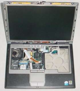 Dell Latitude D620, Motherboard + LCD + CPU, As Parts  
