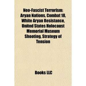 Neo Fascist Terrorism Aryan Nations, Combat 18, White Aryan 