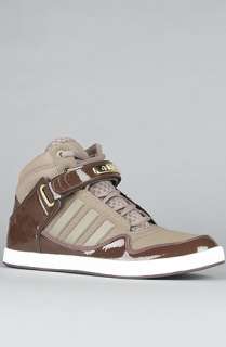 adidas The Adirise 20 Sneaker in Titan Grey and Espresso  Karmaloop 