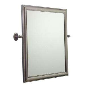   Pivoting Wall Mirror in Brushed Nickel AL ANQMR 21 