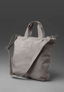 COMMON PROJECTS Utility Bag in Leather in Grey  