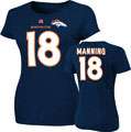 Peyton Manning Navy Denver Broncos Womens Fair Catch IV Player Name 