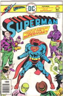 Superman Comic Book #299, DC Comics 1976 FINE  to FINE  