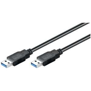   polig USB Typ A (M)   9 polig USB Typ A (M), 1,8 m, USB 3,0) schwarz