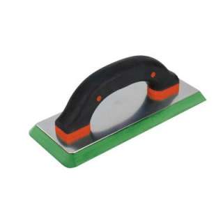 BRUTUS4 In. x 9 1/2 In. Epoxy Grout Float, with Firm Green Rubber Pad 