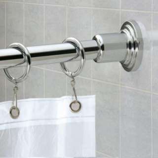 Gatco Marina Collection Brass Shower Rod in Chrome 819 at The Home 