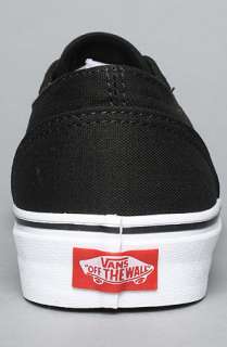 Vans The Era Laceless Sneaker in Black White  Karmaloop   Global 