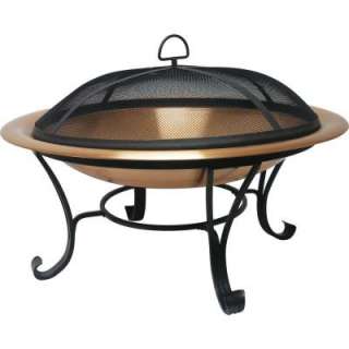Catalina Creations 30 in. Copper Fire Pit Set AD112 