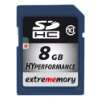 Extrememory HyPerformance Secure Digital High Capacity (SDHC) Card 8GB 