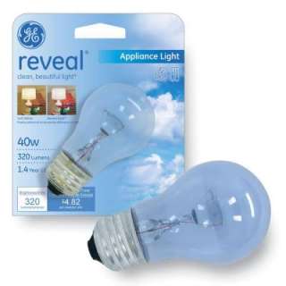  40 Watt A15 Appliance Light Bulb 40A15/RVL PQ1/6 