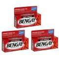 3er PACK   BENGAY Ultra Strength Non Greasy Pain Relieving Cream 