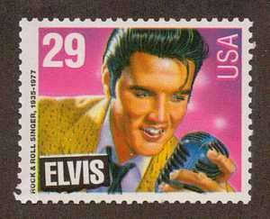 US # 2721 (1993)  29c   MNH   EFO Color shift (Elvis has 2 eye brows 