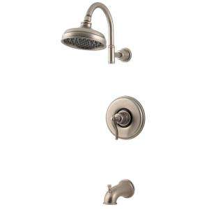 Pfister Ashfield 1 Handle Tub/Shower Trim in Rustic Pewter R89 8YPE at 