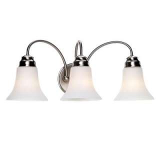 Commercial Electric Brushed Nickel 3 Light Vanity  DISCONTINUED 