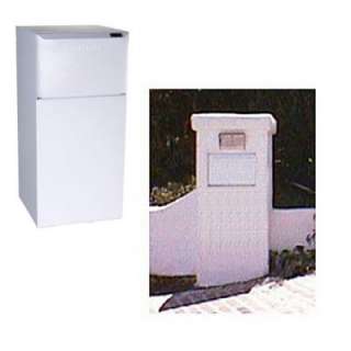 DVault White Curbside Delivery Vault Mailbox DVCS0020 3 at The Home 