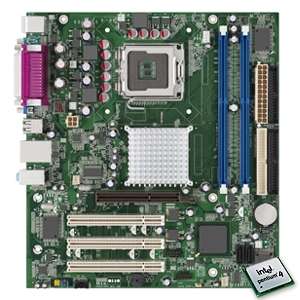 Intel D865GSAL Intel Socket 775 ATX Motherboard and an Intel Pentium 