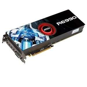 MSI R6990 4PD4GD5 Radeon HD 6990 Video Card   4GB, GDDR5, Dual GPU 