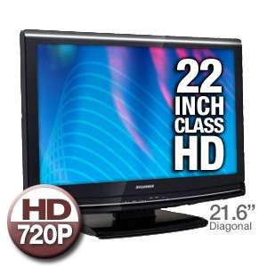 Sylvania LC225SSX 22 Class LCD HDTV   720p, 1366x768, 169, HDMI, VGA 