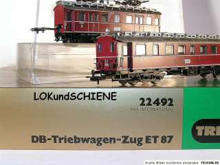 ET 87 DB Triebwagen Zug Trix 22492 HO  NM  