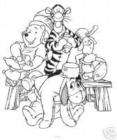 25 * Winnie Puuh   Pooh & seine F*Malvorlagen  Set 6