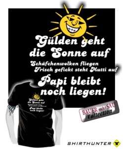 BAUER sucht SAU Frau FRISCH GEFICKT fick&fertig T SHIRT  