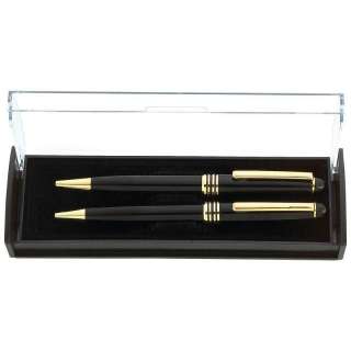   Pen & Pencil Set Storage Case Cross Refills Black Ink 024409994265