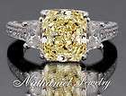 Fancy Pink Radiant Cut Diamond Engagement Ring Platinum  