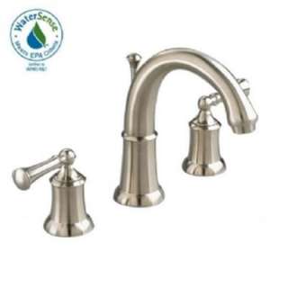 Neo 8 in. 2 Handle Mid Arc Bathroom Faucet in Satin Nickel with Speed 