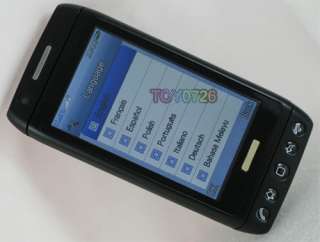 GSM QuadBand Unlocked WIFI TV JAVA T Mobile Phone T5000  