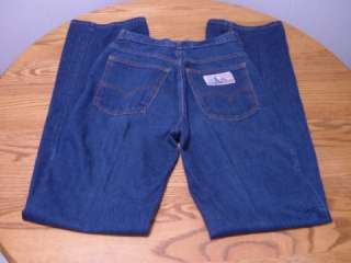 Vintage 70s 80s Levis White Pocket Tag Orange Stitching Jeans 26045 
