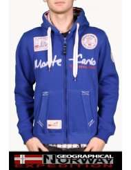 Geographical Norway Herren Sweatjacke Sweater Pullover Royal S XL 