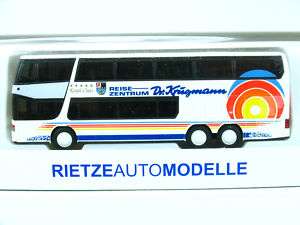 Rietze H0 Reisebus Setra S 328 DT Dr.Krugmann CA1314  