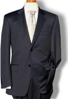 Daniele $1295 Gray Pencil Stripe 150s Mens Dress Suit  