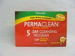 Perma Clean 5 Day Herbal Detox Program   By Detoxify  