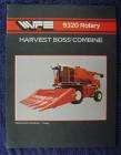 White 9320 Harvest Boss Rotary Combine Brochure  