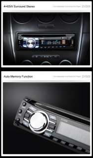   In Dash Car Audio 1Din Detachable Planel USB FM Radio DVD Player 4x65W