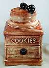 Unique McCoy Art Pottery Coffee Grinder Cookie Jar From 1960s
