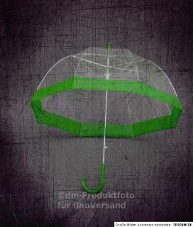 Regenschirm transparent Glockenschirm durchsichtig ♥  
